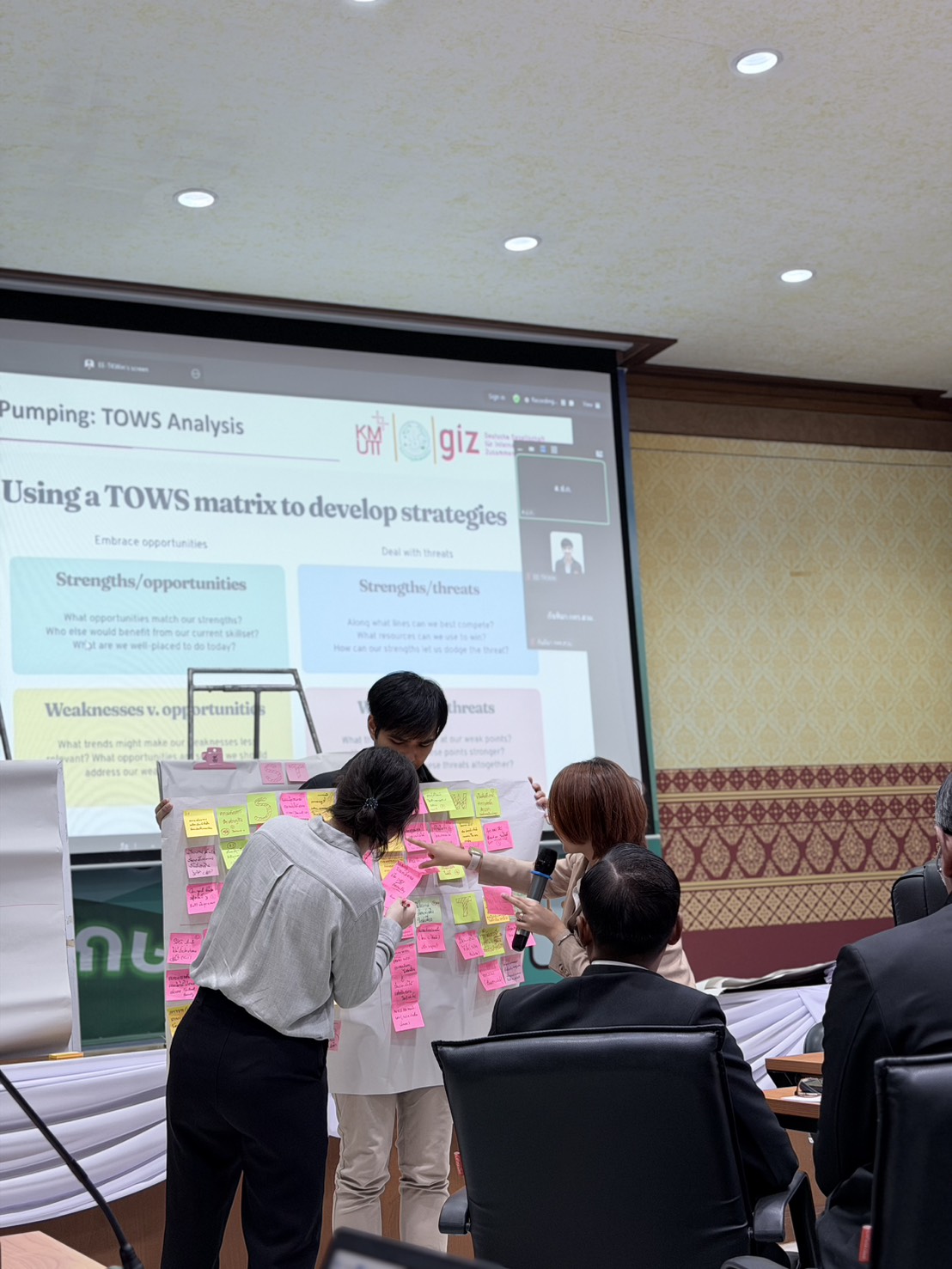 title - สวผ.สพป.ร่วมกับองค์กรความร่วมมือระหว่างประเทศของเยอรมัน (GIZ) และคณะอาจารย์จากมหาวิทยาลัยเทคโนโลยีพระจอมเกล้าธนบุรี จัดประชุมเชิงปฏิบัติการ (workshop) เรื่อง การวิเคราะห์ผลลัพธ์เชิงลึกโครงการระบบสูบนํ้าพลังงานแสงอาทิตย์เพื่อการเกษตรในเขตปฏิรูปที่ดิน ตําบลเขาซก อําเภอหนองใหญ่ จ.ชลบุรี  